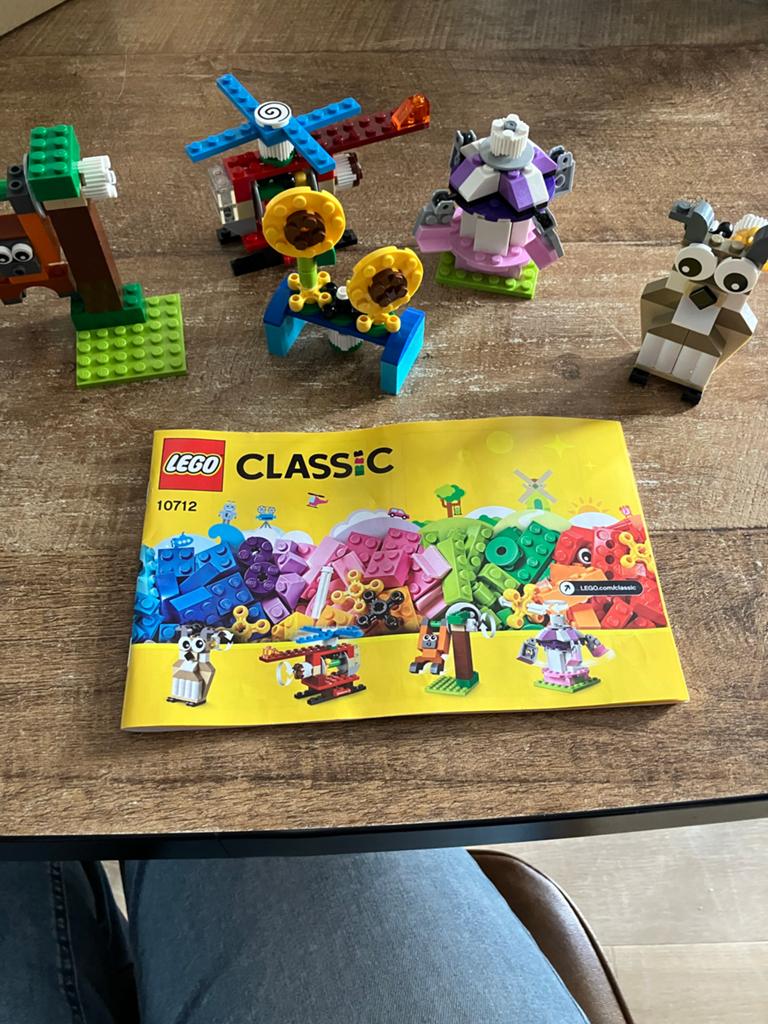 Lego Classic 10712 Bewegende Constructies Compleet, Ophalen of Verzenden, Zo goed als nieuw