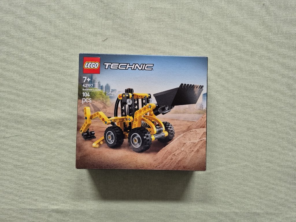 Lego Technic set 42197 mini shovel, Inclusief instructies, Gebruikt, Lego, Ophalen of Verzenden