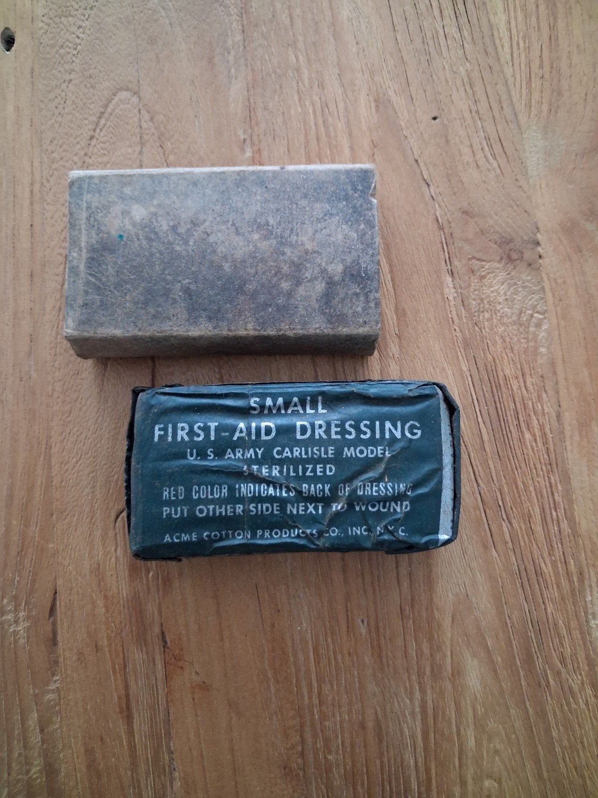 USA Carlisle First Aid Dressing WO2 - Ongeopend, Verzamelen, Verzenden, Amerika