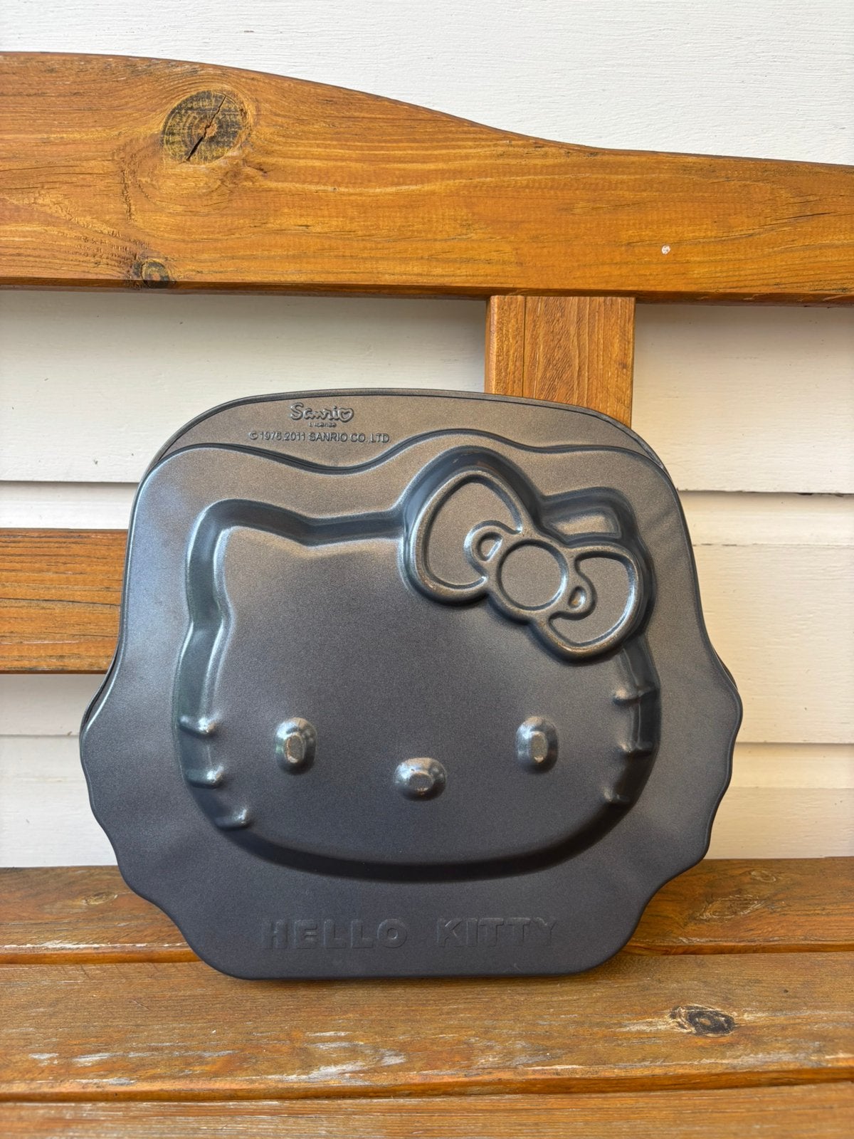 Originele Hello Kitty Sanrio bakblik bakvorm, Ophalen of Verzenden, Taarten, Bakvorm