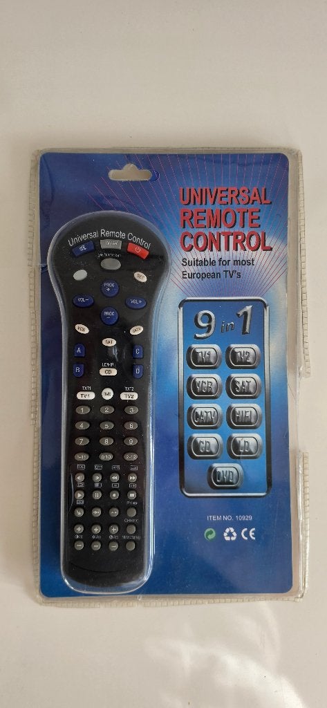 Universele afstandsbediening 9-in-1 + handleiding, Ophalen of Verzenden, Nieuw, Universeel, Game console