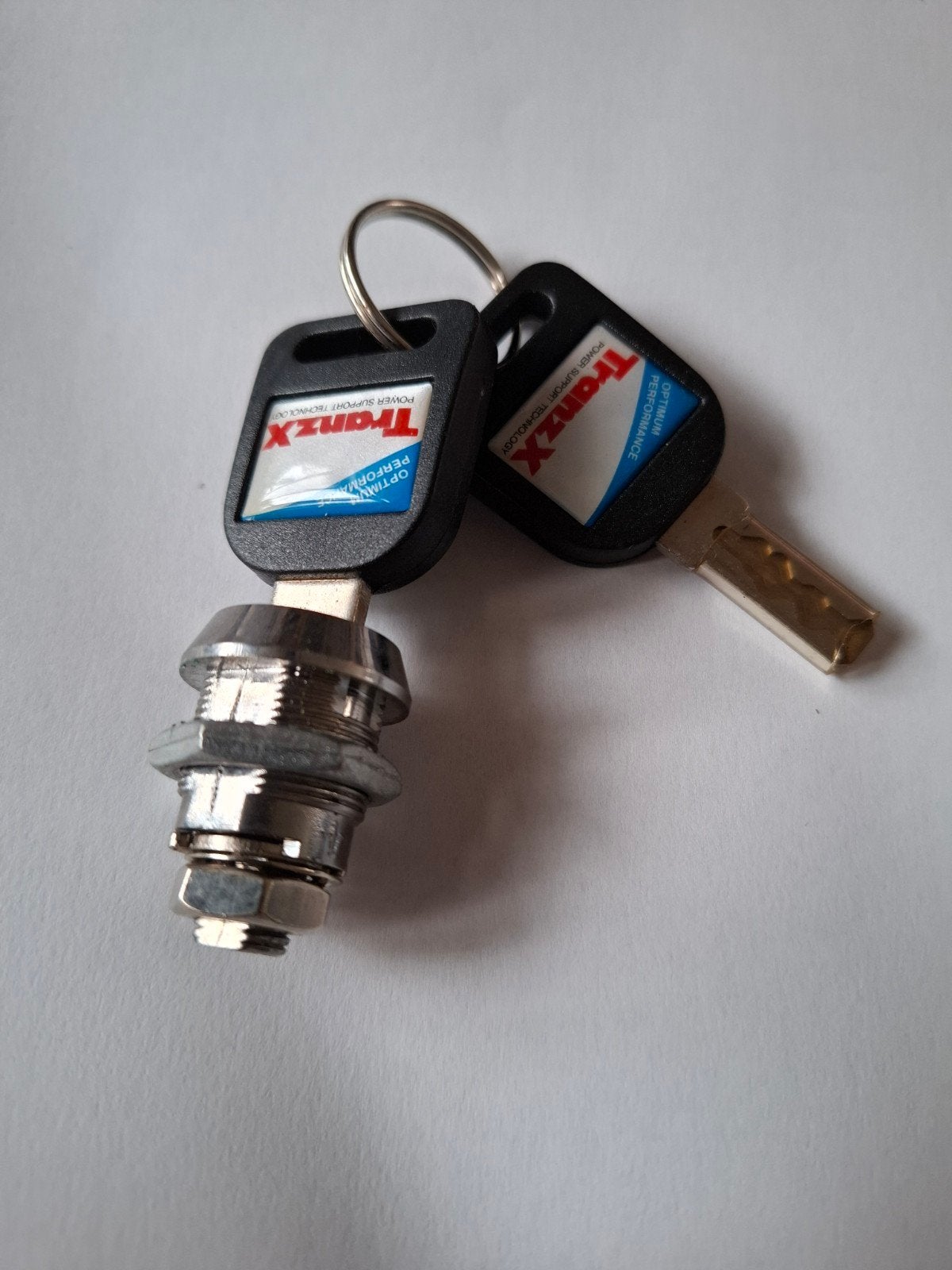 TranzX Accuslot met 2 sleutels - Code 1015, Fietsen en Brommers, Nieuw