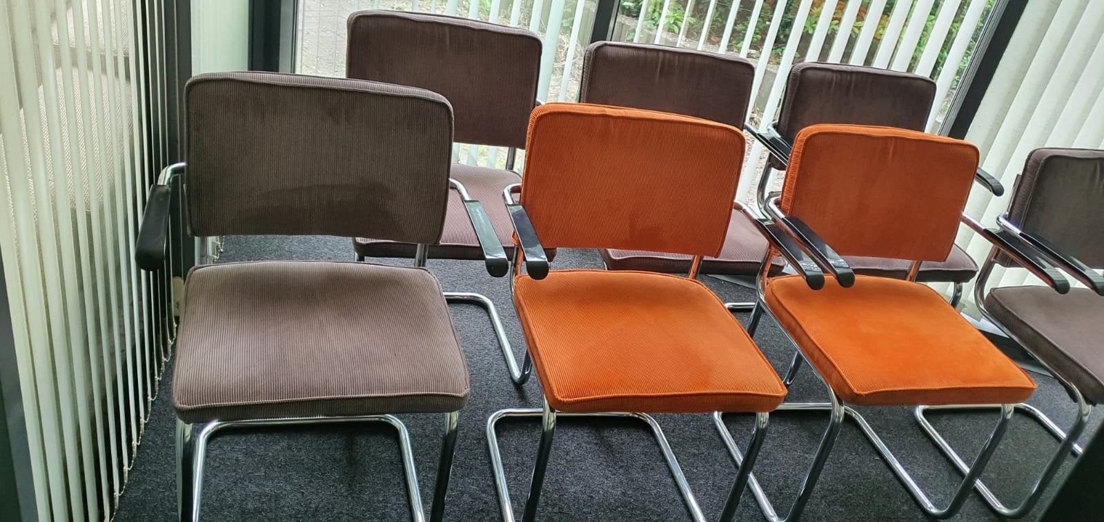 Zuiver stoelen, Huis en Inrichting, Stoelen, Ophalen, Gebruikt, Metaal, Vijf, Zes of meer stoelen
