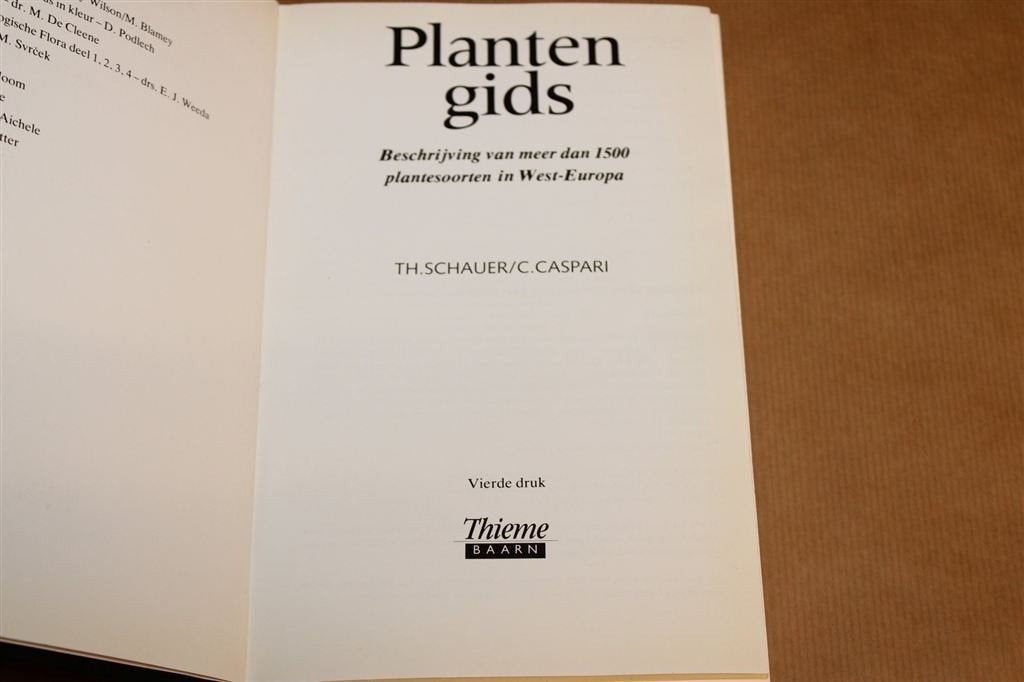 Plantengids — 1500 Soorten West-Europa, Determineergids, Ophalen of Verzenden, Gelezen, Vogels
