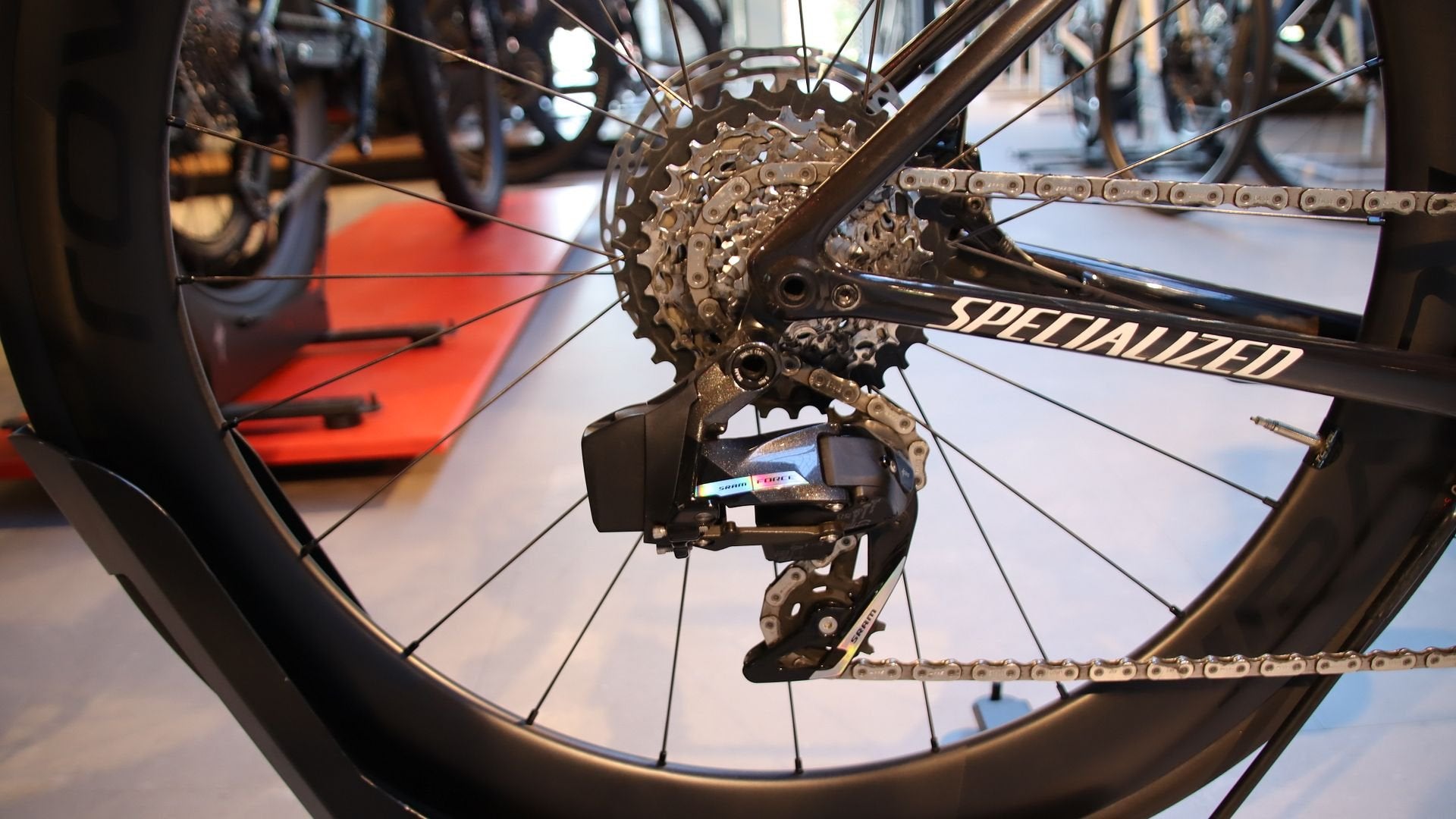 S-works Tarmac SL8 Sram Force maat 56, Carbon, -, -, Zo goed als nieuw