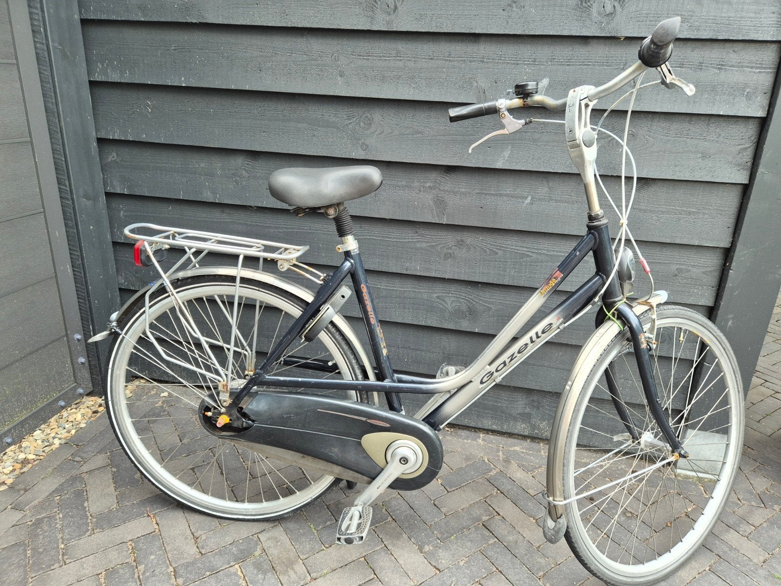 Gazelle Orange dames station/ kroeg fiets framemaat 54, Ophalen, Velgrem, Versnellingen, Gazelle