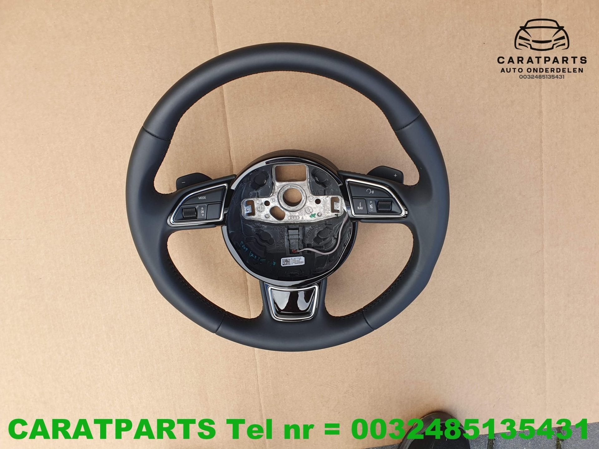 8K0419091BN leder stuur A4 stuur met flippers A5 sportstuur, Gebruikt, AUDI AG, Auto-Union-Strasse 1
85045  Ingolstadt, DE, Kundenbetreuung@audi.de