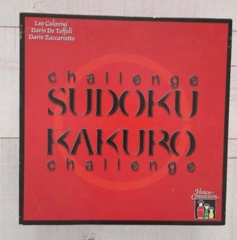 Challenge Sudoku Kakuro - Logische Puzzel Spel, Ophalen of Verzenden, Gebruikt, Overige typen