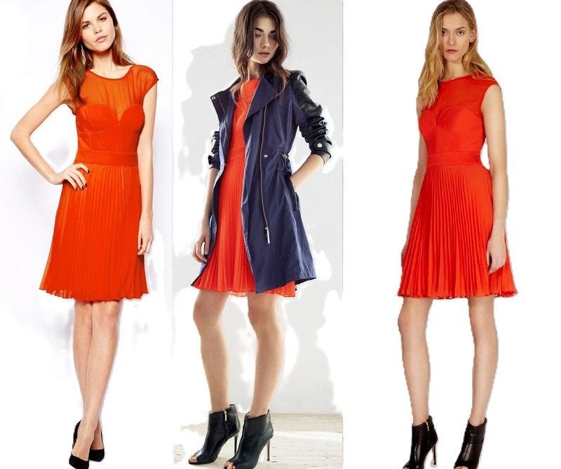 jurk Karen Millen maat 12/40 oksel tot oksel 44 cm, Kleding | Dames, Jurken, Maat 38/40 (M), Karen Millen, Ophalen of Verzenden