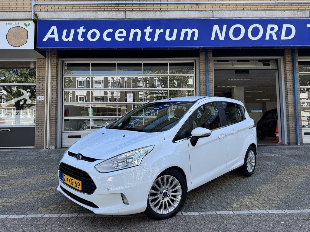 Ford B-MAX 1.0 EcoBoost Titanium 95471KM! NAP | Nieuwe Distr, Voorwielaandrijving, Euro 5, Stof, Gebruikt