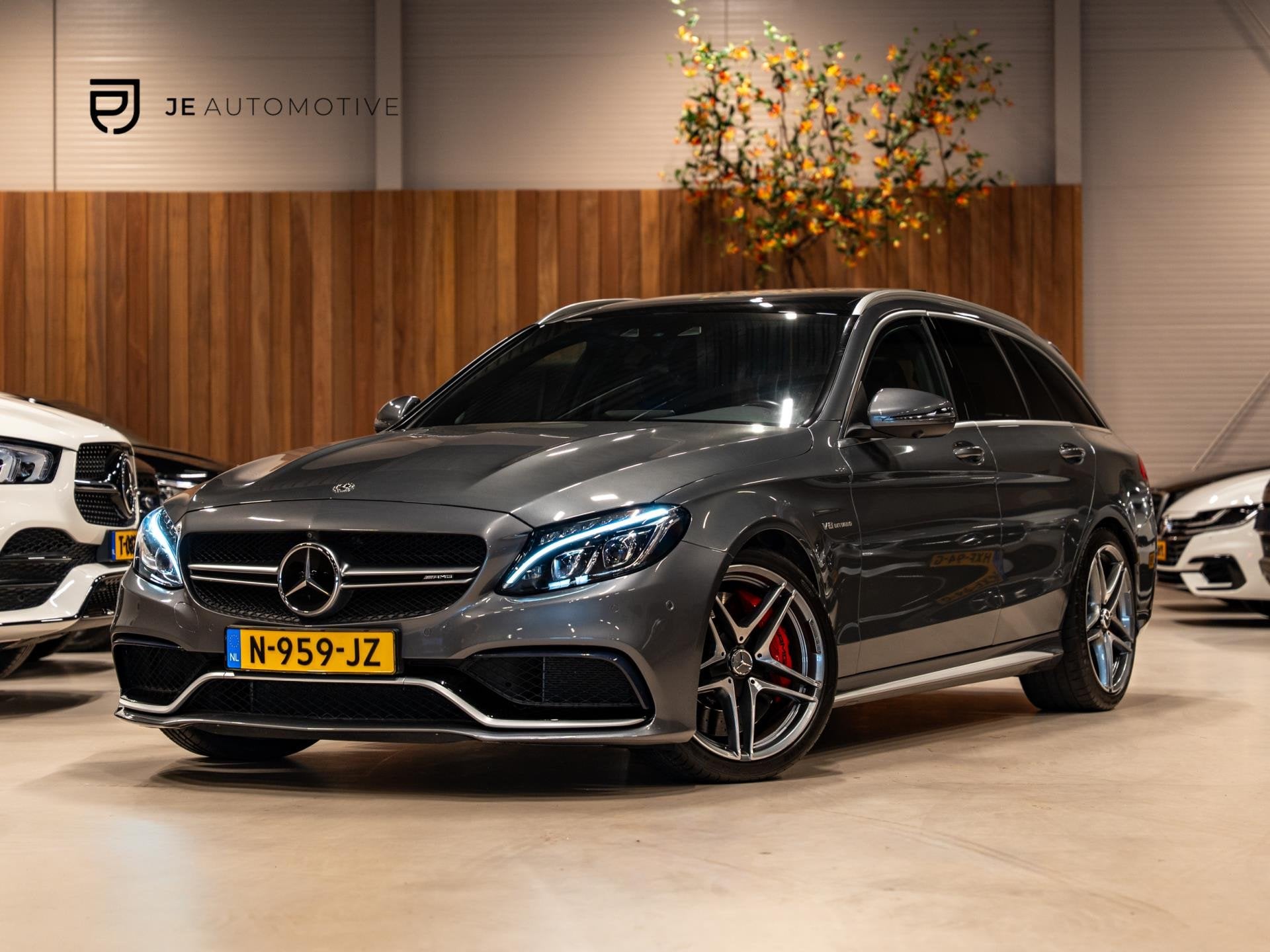 Mercedes-Benz C-klasse Estate AMG C63 S 510PK, Stufe 2, Pano, Automaat, Dealer onderhouden, Achterwielaandrijving, Gebruikt