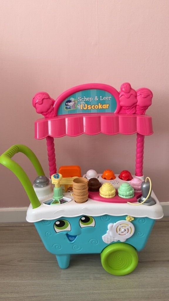 IJsco kar vtech, Ophalen, Zo goed als nieuw, 2 tot 4 jaar