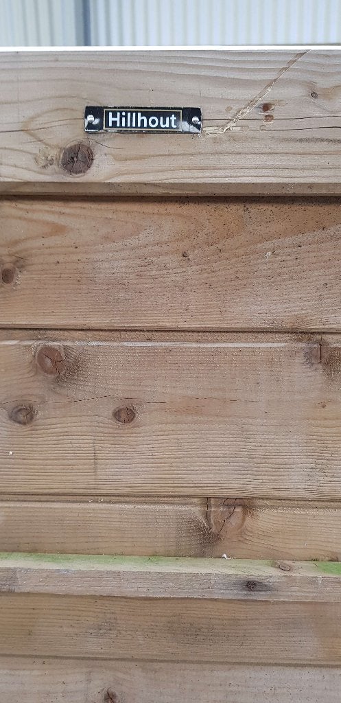 Hillhout schuttingpaneel 2x te koop, Ophalen, 1 tot 2 meter, Minder dan 3 meter, Nieuw