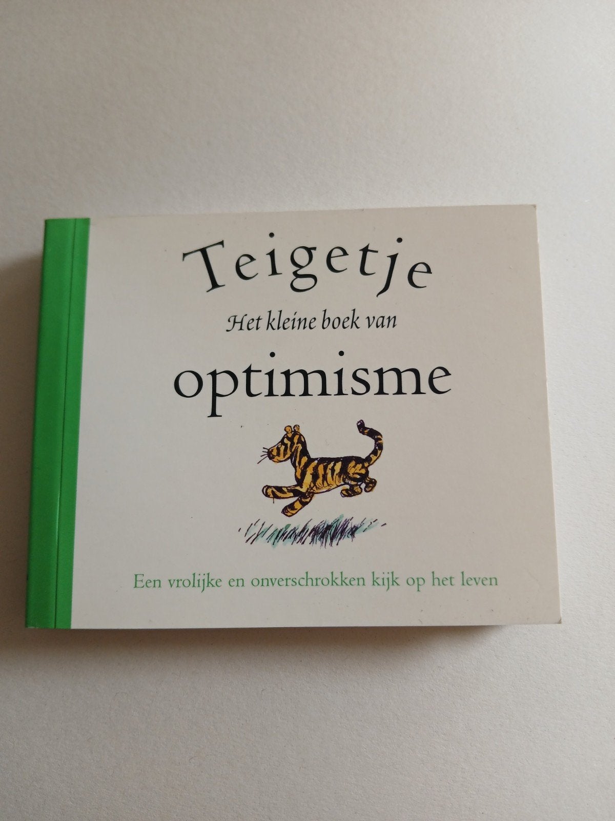 Teigetje het kleine boek van optimisme, Ophalen of Verzenden