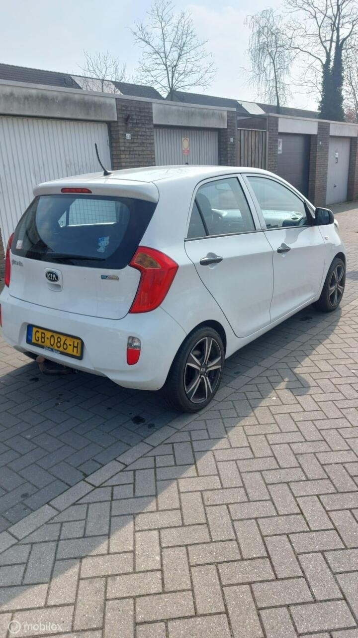 Kia Picanto 1.0 CVVT ComfortLine, Auto's, Voorwielaandrijving, Euro 5, 400 kg, Wit