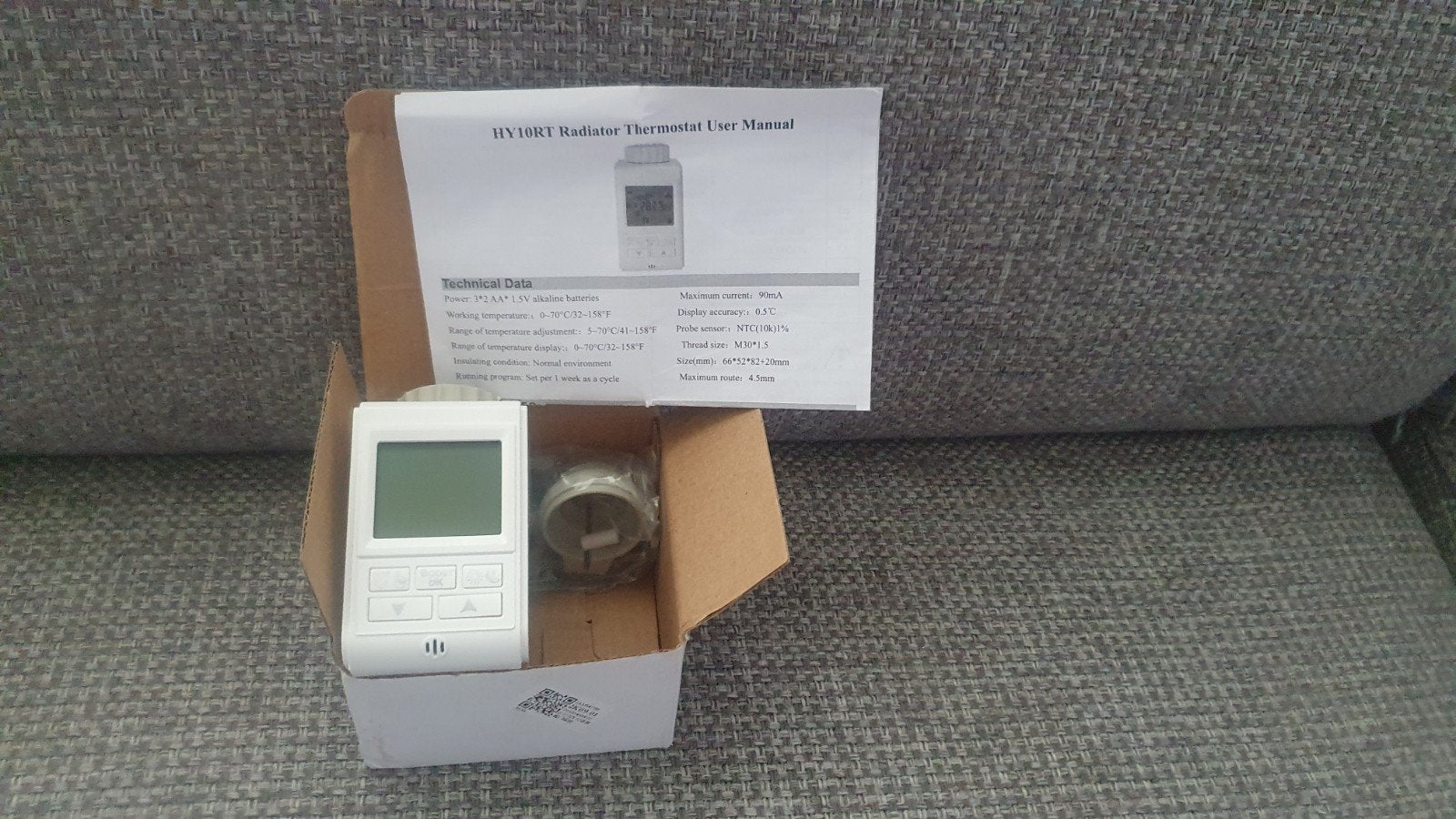 Radiatorthermostaat HY10RT, Ophalen, Gebruikt