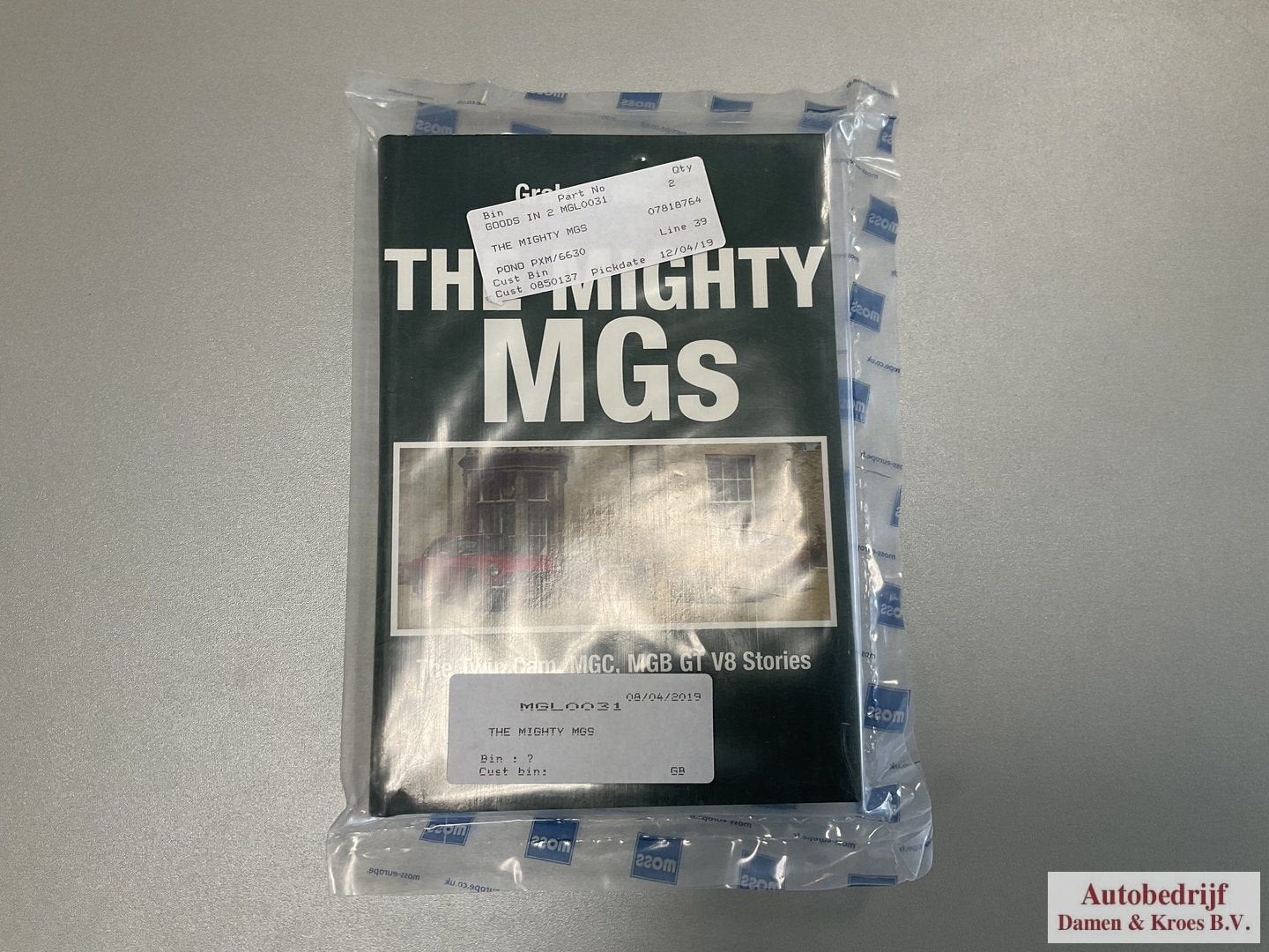 The Mighty MGs MGL0031 ISBN 0-9530721-3-4, Ophalen of Verzenden