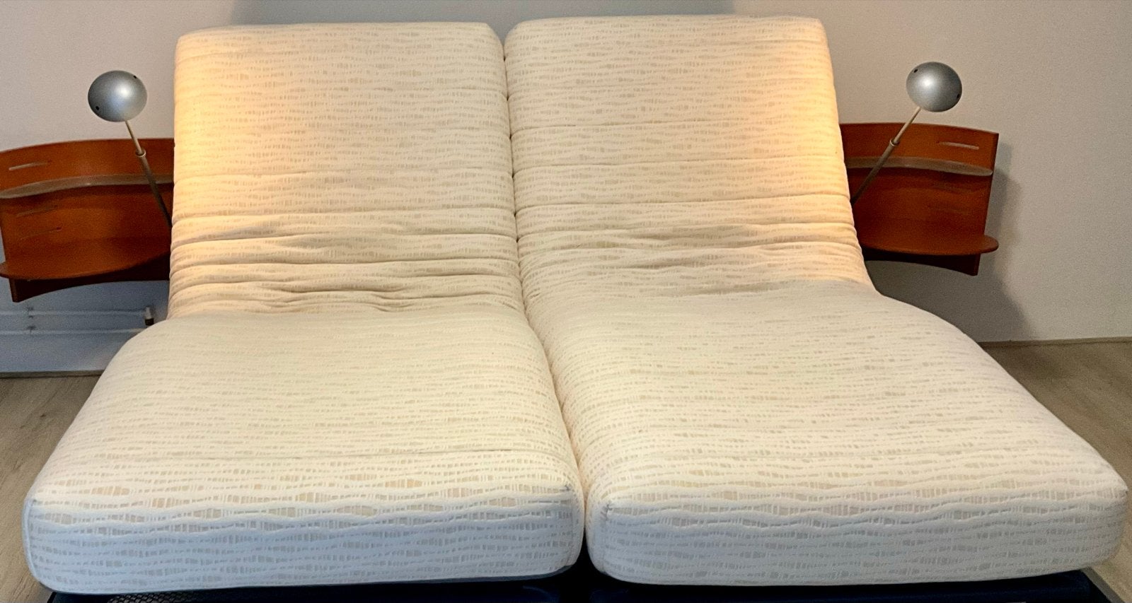 2   1persoons auping adagio pocketvering matrassen 80X200X18, Huis en Inrichting, Ophalen, Gebruikt, Tweepersoons, 80 cm
