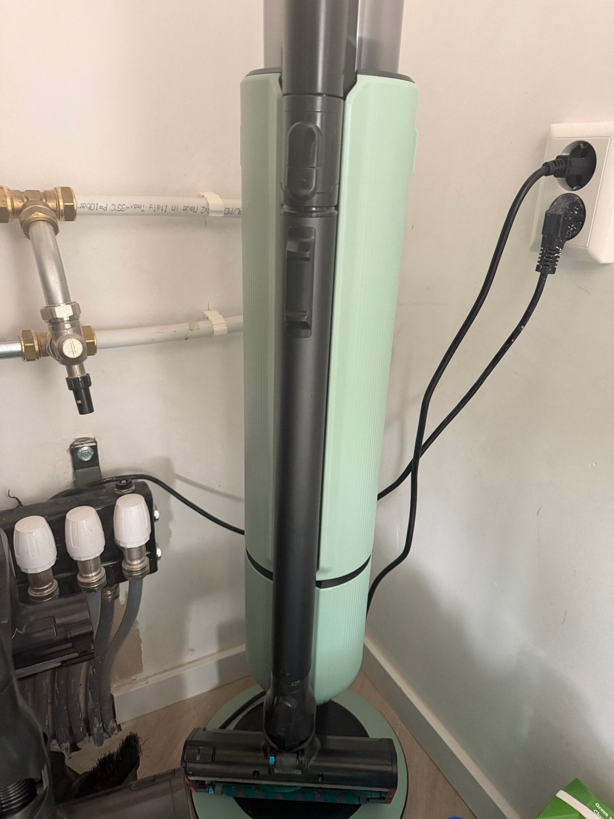 Samsung Bespoke Jet Ai Ultra steelstofzuiger + extra accu, Witgoed en Apparatuur, Ophalen, Draadloos, Zo goed als nieuw, Reservoir