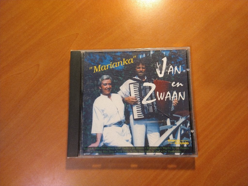 CD Jan en Zwaan. Marianka, Ophalen of Verzenden, Zo goed als nieuw, Levenslied of Smartlap