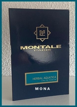 Montale Herbal Acquatica niche parfum sample proefje tester, Sieraden, Tassen en Uiterlijk, Uiterlijk | Parfum, Verzenden, Nieuw