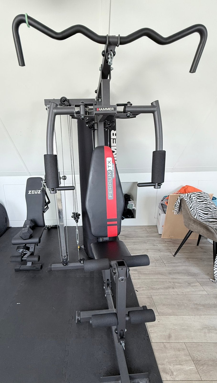 Home Gym Hammer Ferrum TX, Ophalen, Zo goed als nieuw, Krachtstation