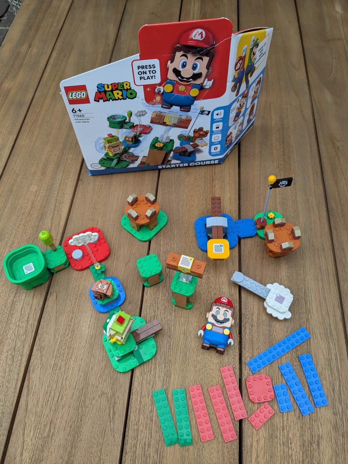 Super Mario Lego 71360 starterset, Mario - zo goed als nieuw, Kinderen en Baby's, Lego, Ophalen of Verzenden, Zo goed als nieuw