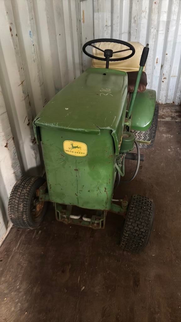 John Deere 60 zitmaaier, Ophalen