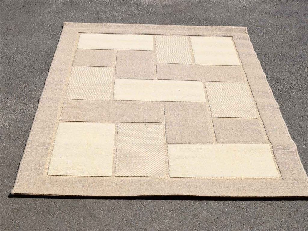Vloerkleed 53010, Gebruikt, 200 cm of meer, Ophalen of Verzenden, Crème