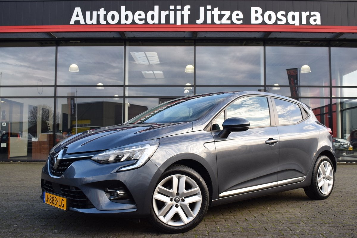 Renault Clio 1.0 TCE Zen LED | Full Map Navi | Telefonie | P, Voorwielaandrijving, Gebruikt, 580 kg, Met garantie (alle)