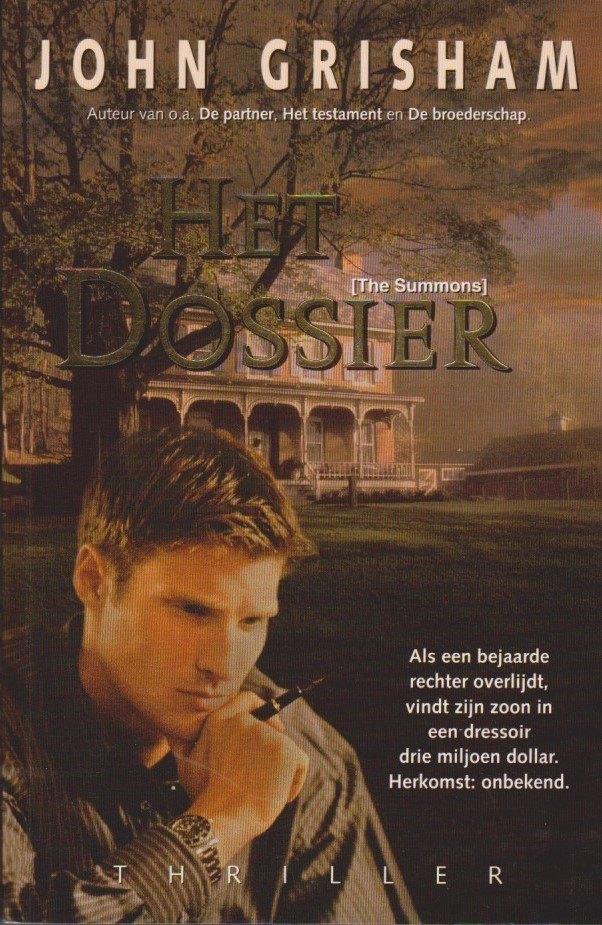 John Grisham Het dossier, Gelezen, Ophalen of Verzenden, John Grisham, Amerika