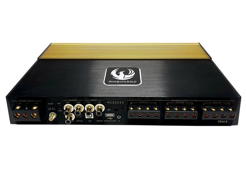 Phoenix Gold ZQA6.8 6 kanaals DSP Versterker + 8ch DSP, Hifi-Focus, Aalsmeerderweg 173 1432 CL, Aalsmeer, Nieuw, Ophalen of Verzenden