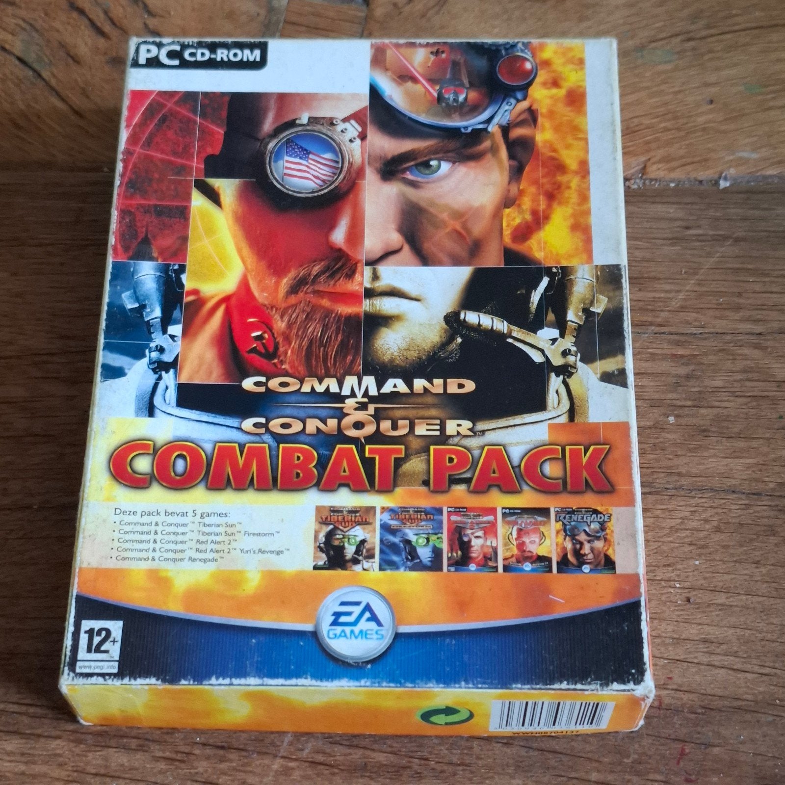 Command & Conquer Combat pack pc cd-rom, 1 speler, Ophalen of Verzenden, Zo goed als nieuw, Strategie en Constructie