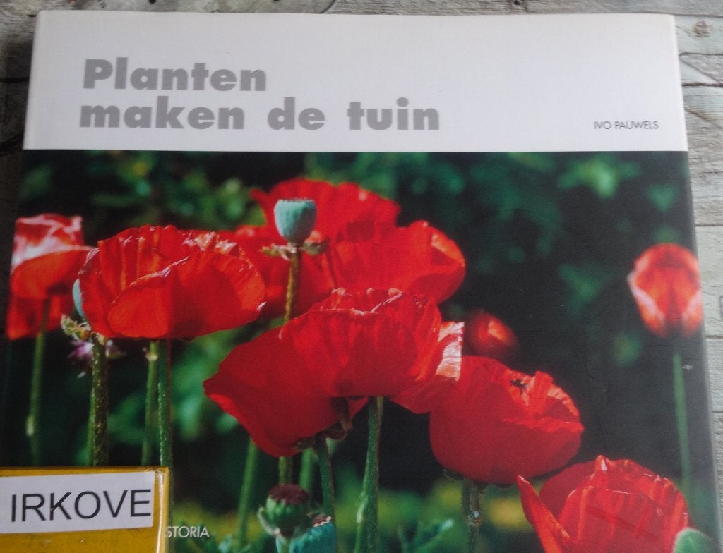 VIER TUINBOEKEN VAN IVO PAUWELS * SERIE Nieuwstaat *, Verzenden, Zo goed als nieuw, IVO PAUWELS, Tuinieren en Tuinplanten