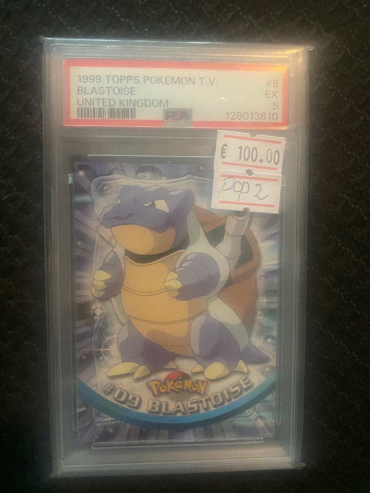 blastoise topps psa slab pokemon, Hobby en Vrije tijd, Verzamelkaartspellen | Pokémon, Ophalen of Verzenden, Zo goed als nieuw