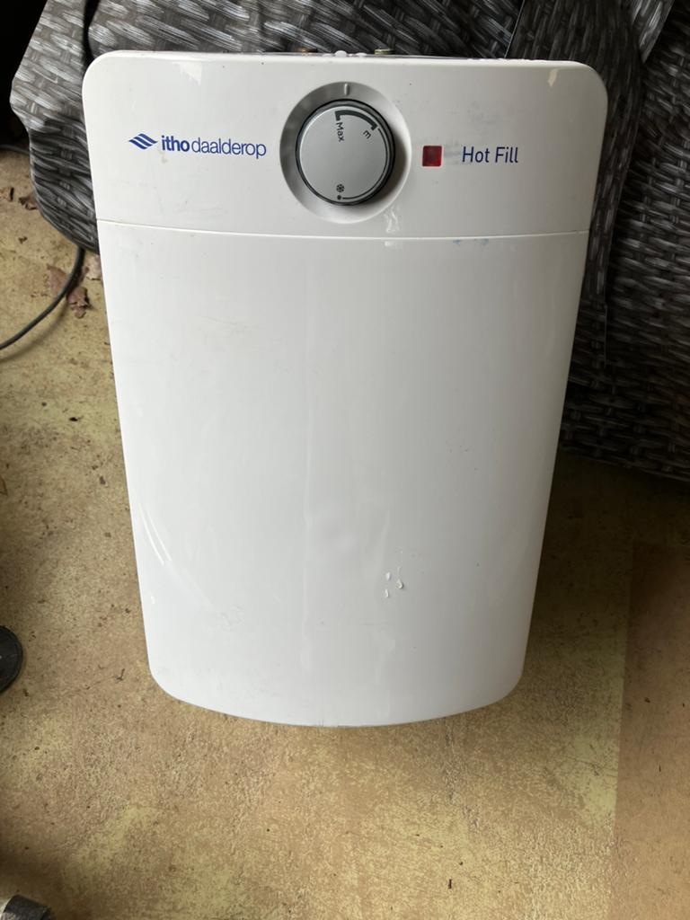 Itho Daalderop Hotfill 10 liter boiler - Gebruikt, Ophalen of Verzenden, Gebruikt