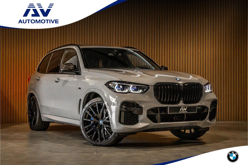 BMW X5 xDrive45e M-Sport | Panorama | Laser | H&K | Trekhaak, Gebruikt, 398 pk, Leder, Hybride Elektrisch/Benzine