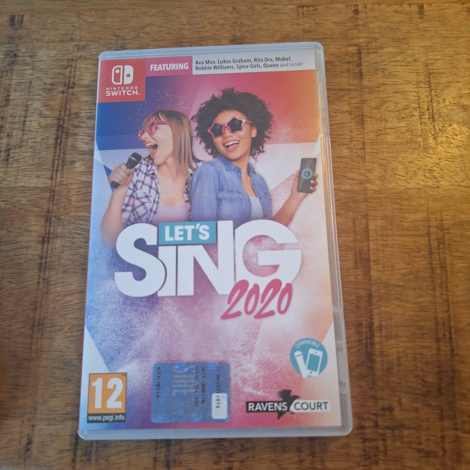 nintendo switch spel let's sing, Ophalen, Muziek, Gebruikt, Eén computer