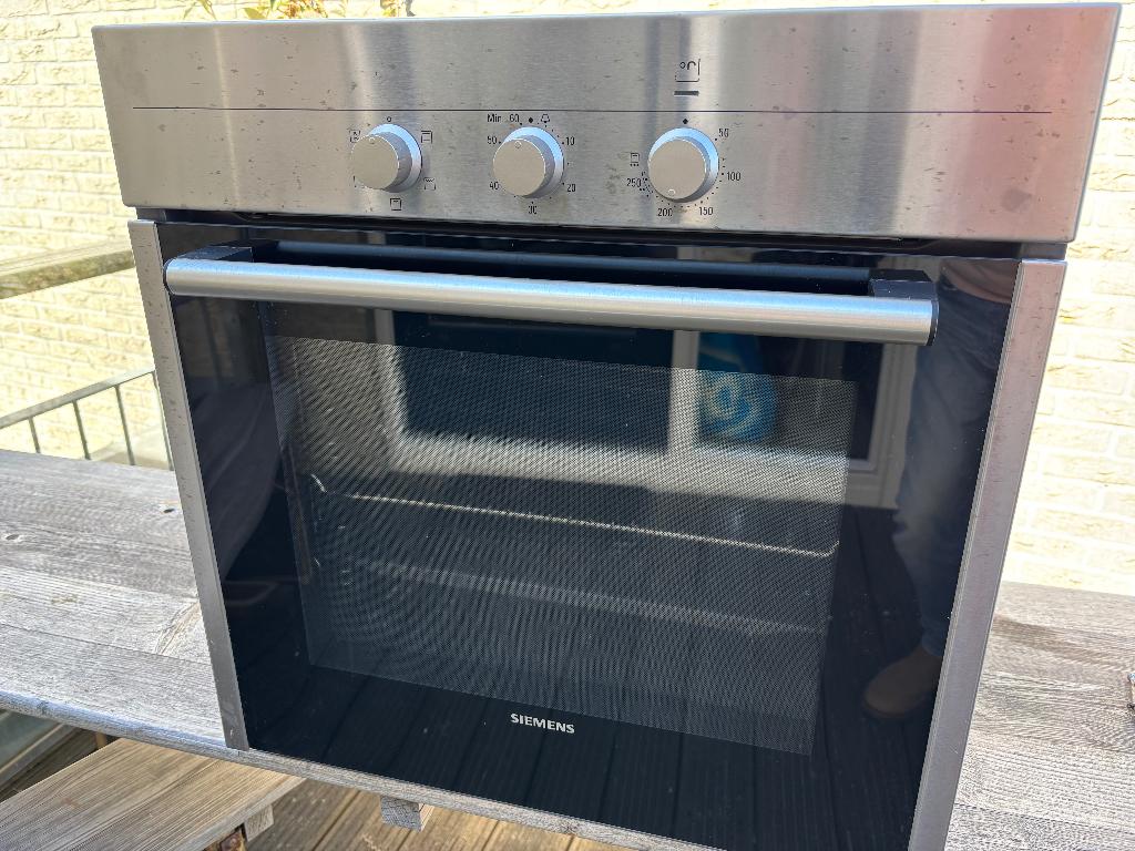 Inbouwoven Siemens, Gebruikt, Hete lucht, Oven met grill, Inbouw