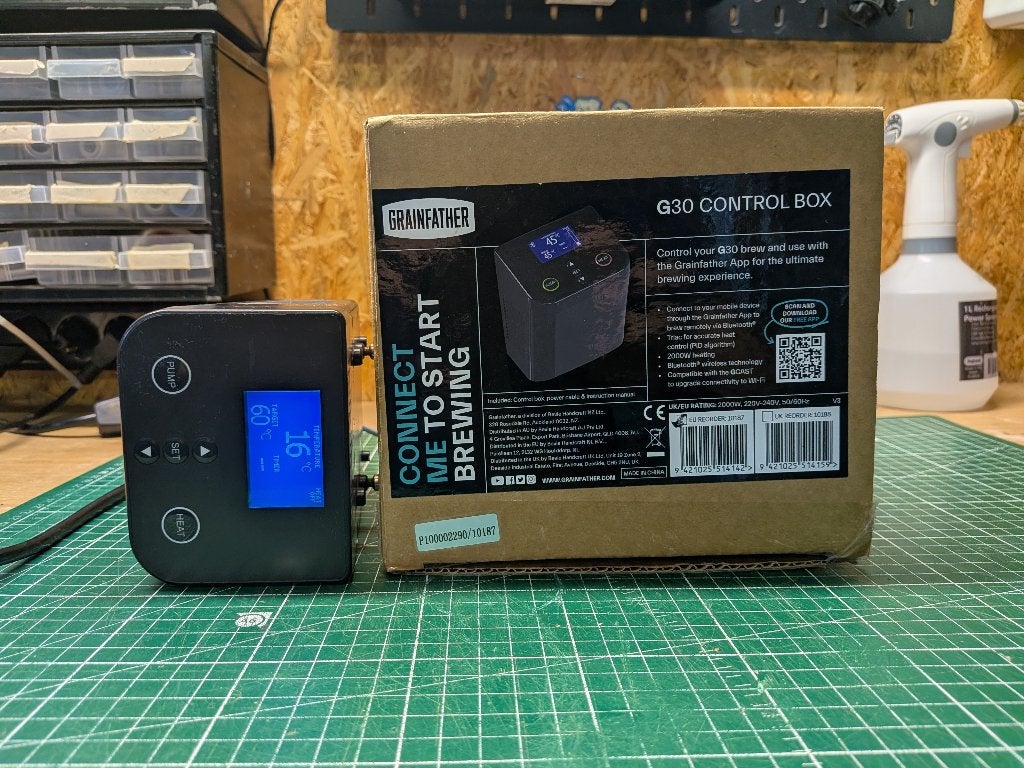 Grainfather G30 Connect Control Box met bluetooth, Hobby en Vrije tijd, Ophalen of Verzenden, Zo goed als nieuw