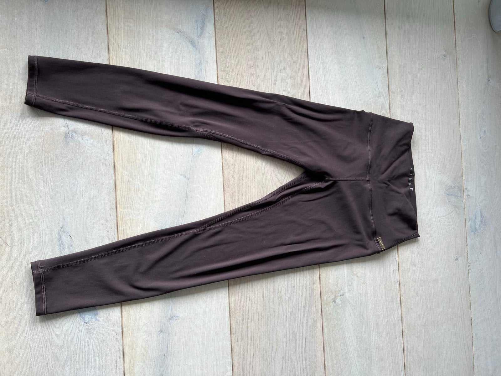 Aime comfortabele donkerbruine legging maat M, Legging, Bruin, Verzenden, Maat 40/42 (M)