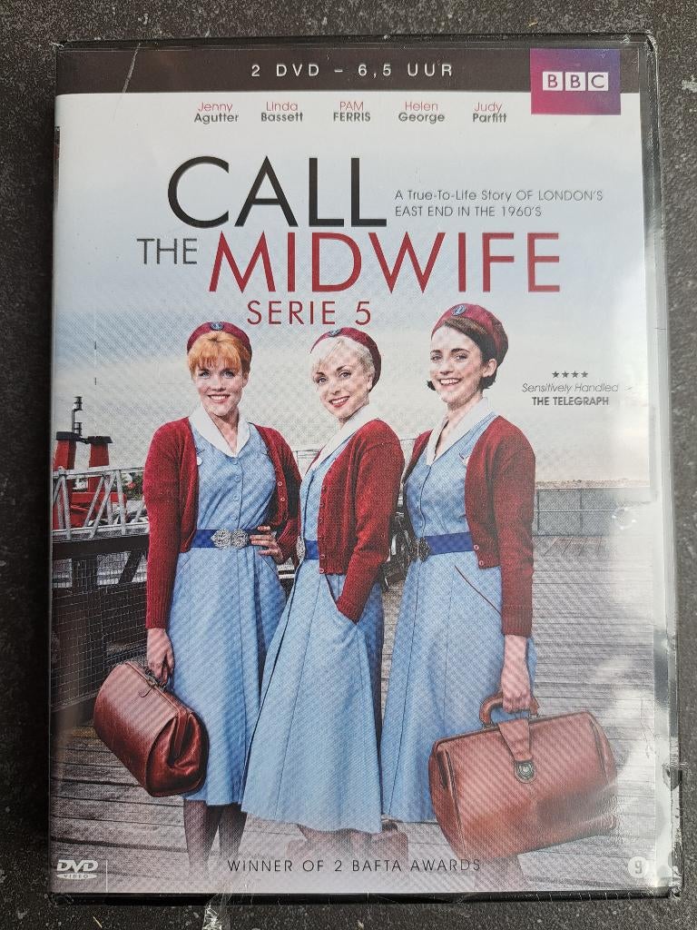 2DVD - Call The Midwife - Serie 5 - Nieuw in seal, Boxset, Ophalen of Verzenden, Nieuw in verpakking, Drama
