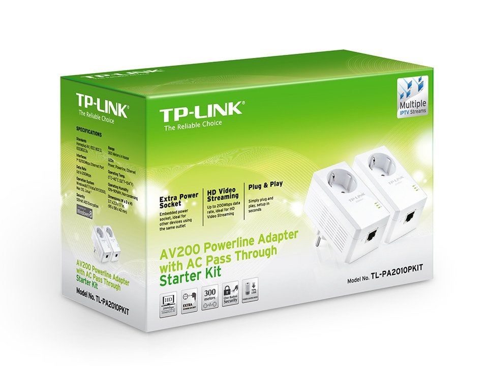 tp link AV200 powerline adapter, Ophalen of Verzenden, Nieuw, TP-link
