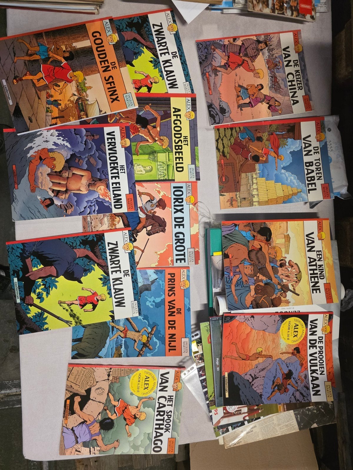 Alex stripboeken Jacques Martin 29x, Meerdere stripboeken, Ophalen of Verzenden, Zo goed als nieuw