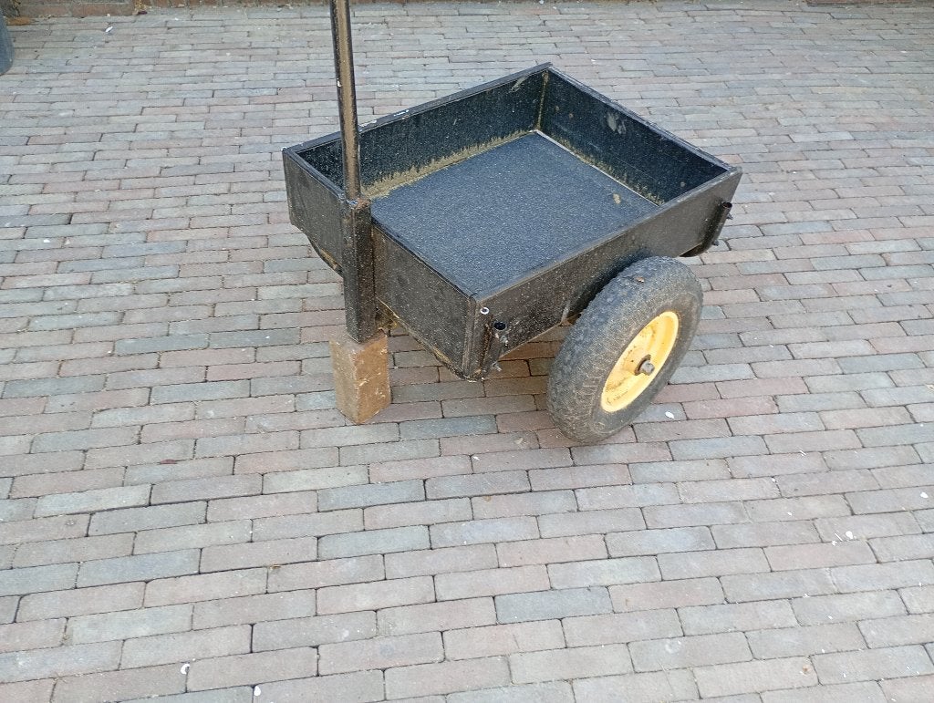 Strandkar, fietskar, Ophalen of Verzenden, Gebruikt, Bagagekar, 80 kg of meer
