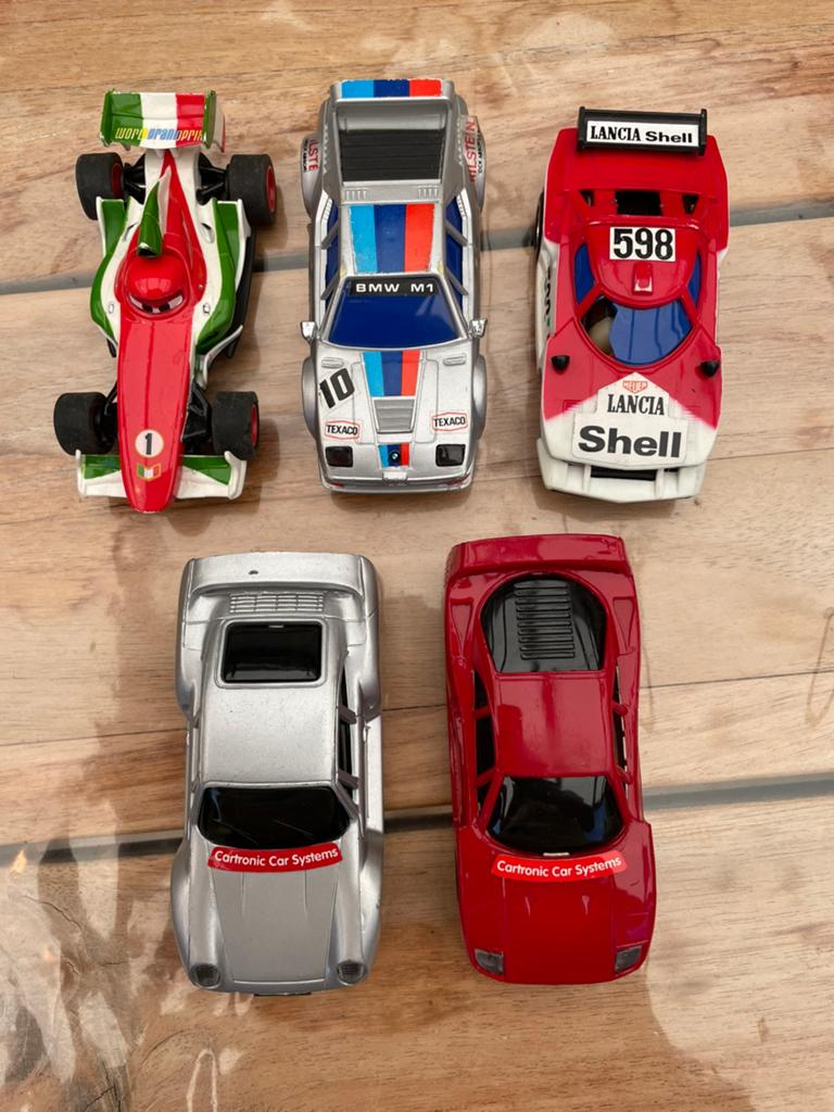 5 racebaan auto’s, Overige merken, Gebruikt, Onderdelen, Ophalen of Verzenden