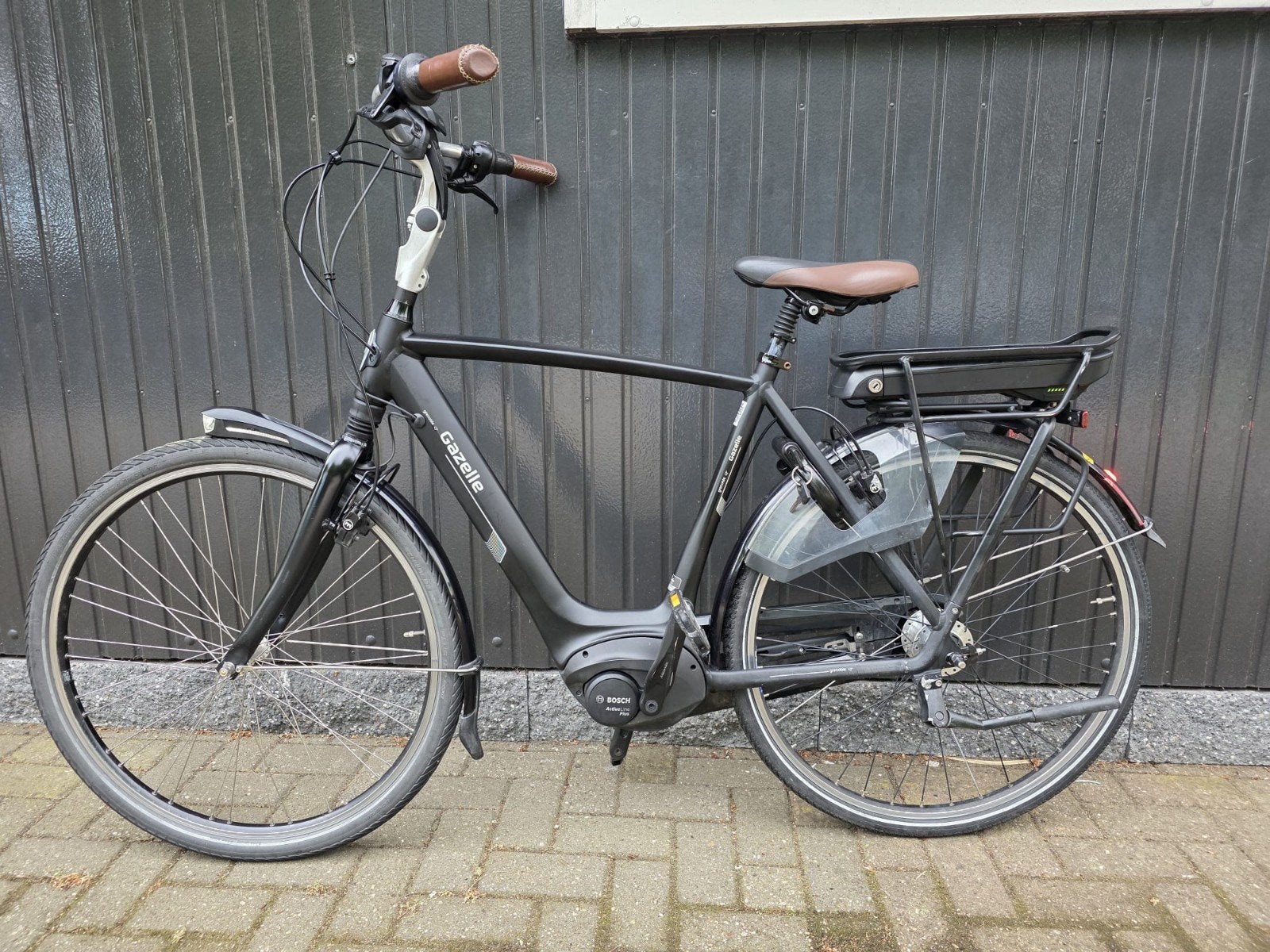 Gazelle Grenoble C7+  500Wh Bosch Middenmotor 57cm, Ophalen, Gebruikt, Gazelle