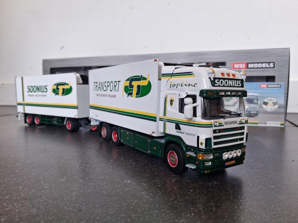 WSI Scania 164 V8 Soonius Combi, Ophalen of Verzenden, Nieuw, Bus of Vrachtwagen, Wsi