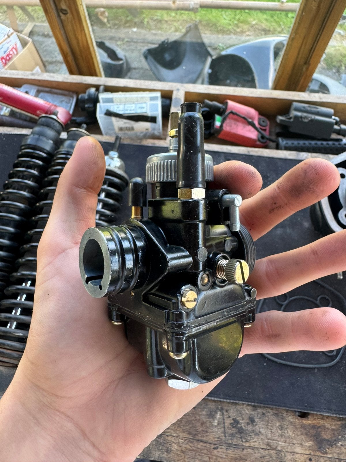 Piaggio 19mm carburateur, Fietsen en Brommers, Ophalen of Verzenden, Zo goed als nieuw, Overige modellen