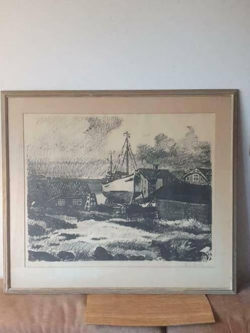 Litho Göteborg Folke Persson Zweden (1904 - 1960), Antiek en Kunst, Ophalen